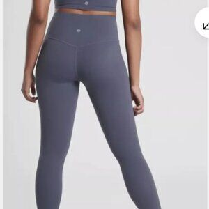 Athleta Ultra High Rise Elation 7/8 Legging in Medieval Violet